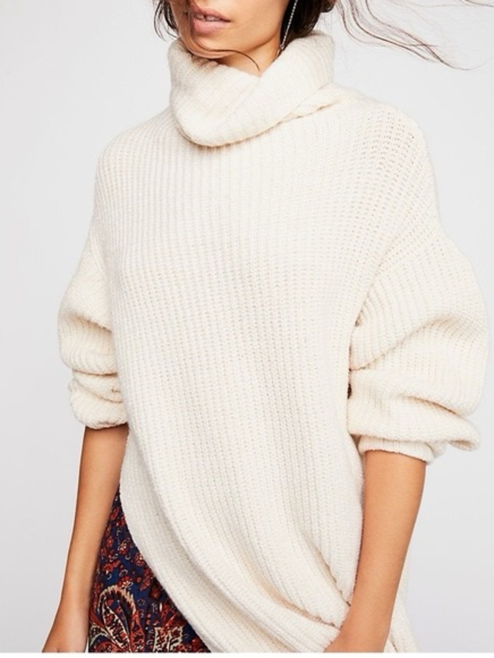 Free People Oversized Cowl Neck Sweatet